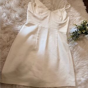 Elegant White Women's Dress